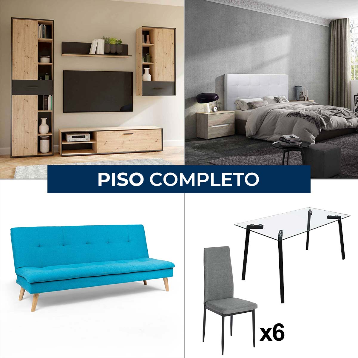 Piso completo por 999 €