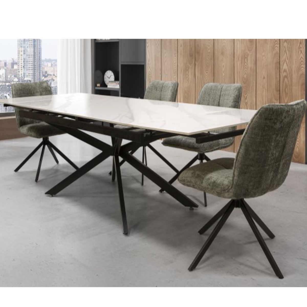Mesa extensible (160/240 cm), modelo ANIKA 