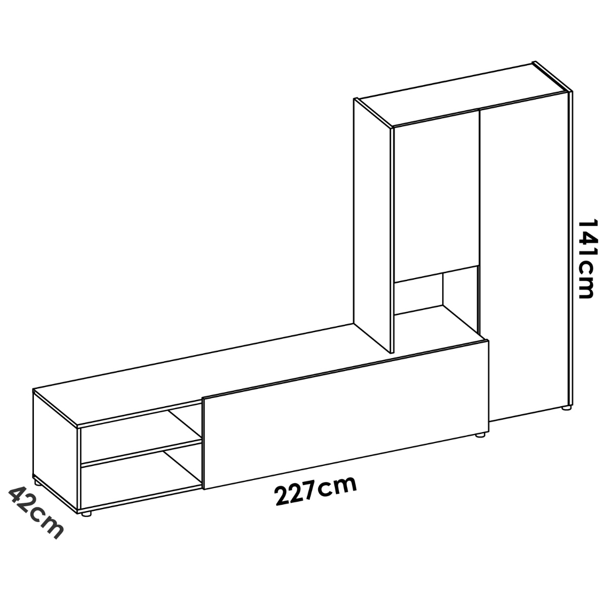 Mueble de salón DAILY