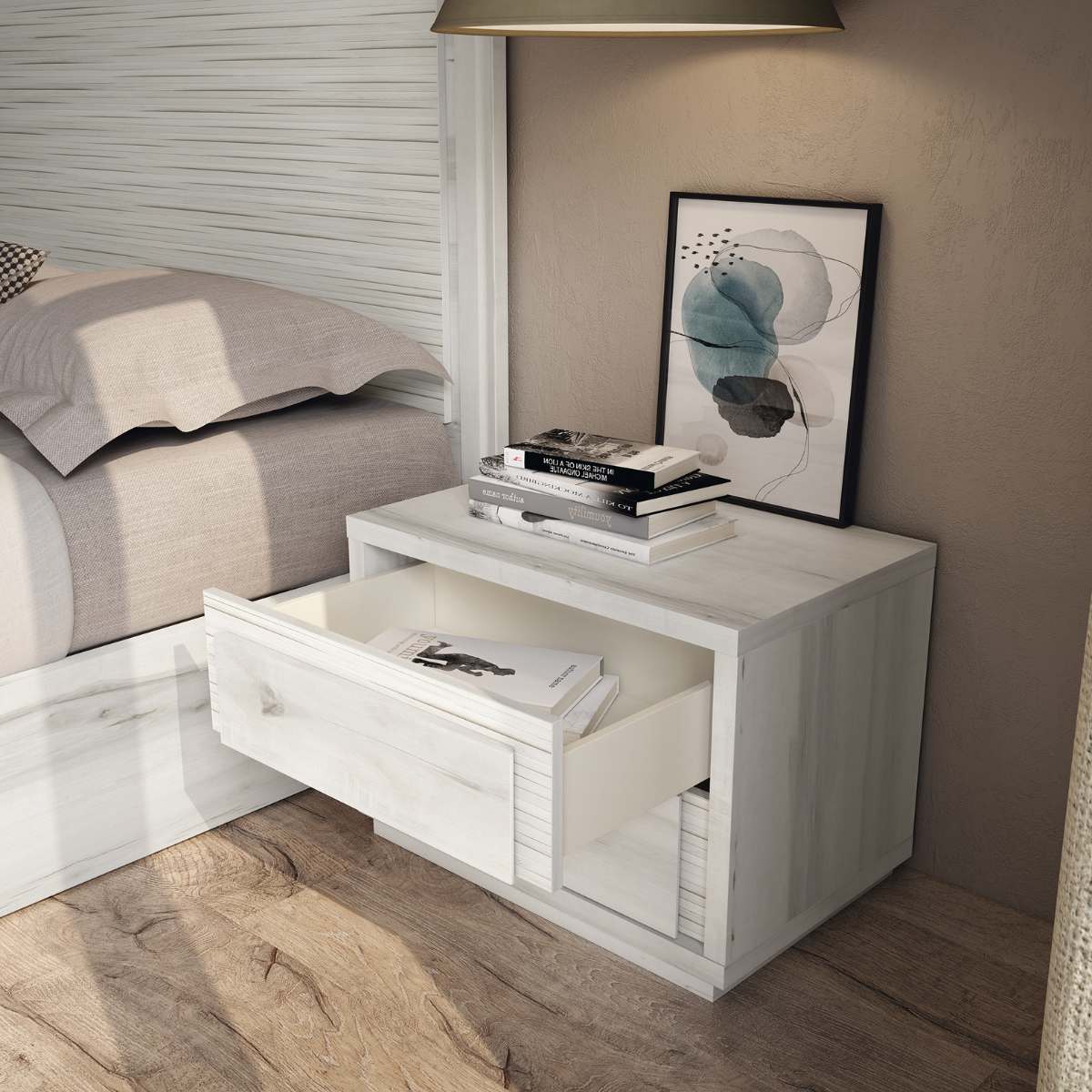 Cabecero y 2 mesitas JAIDEN 18