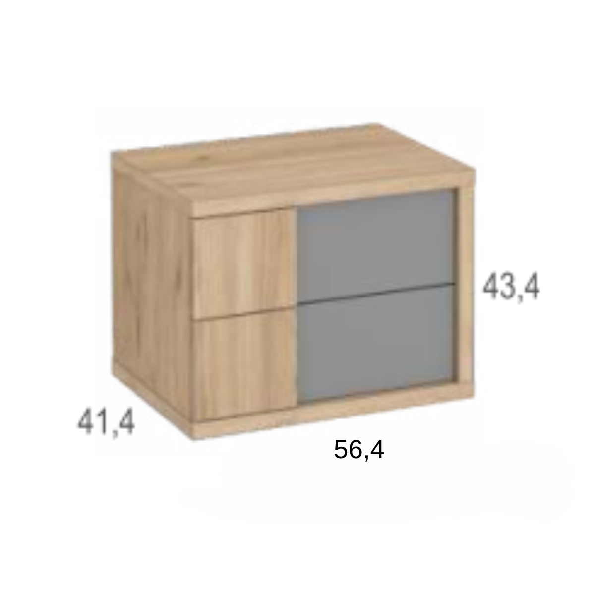 Cabecero y 2 mesitas JAIDEN 24