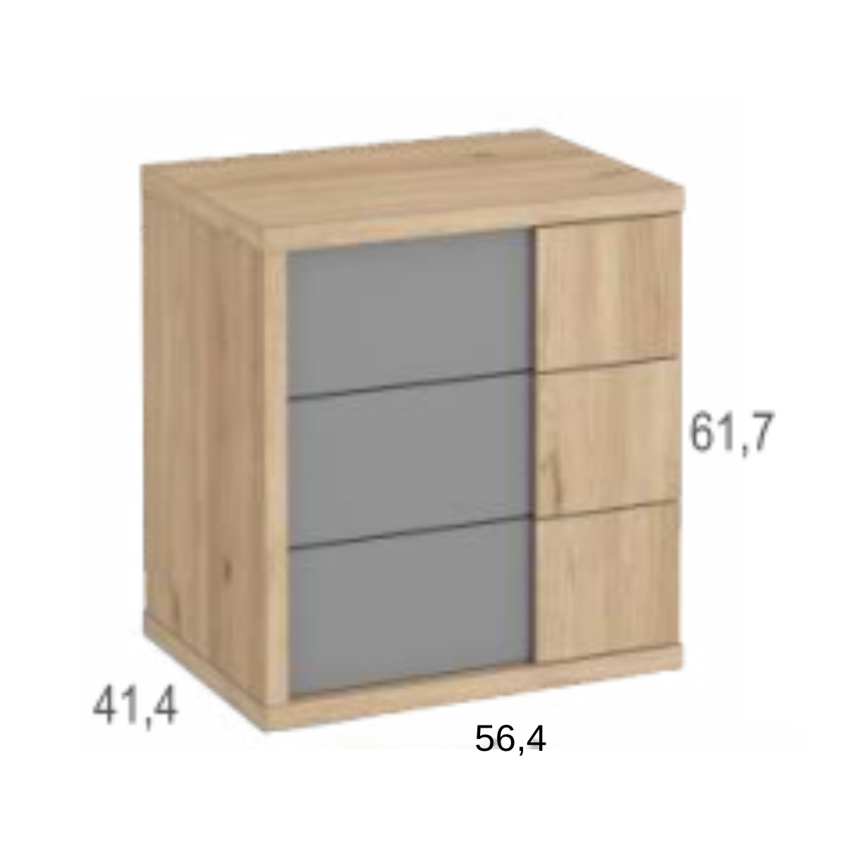 Cabecero y 2 mesitas JAIDEN 24