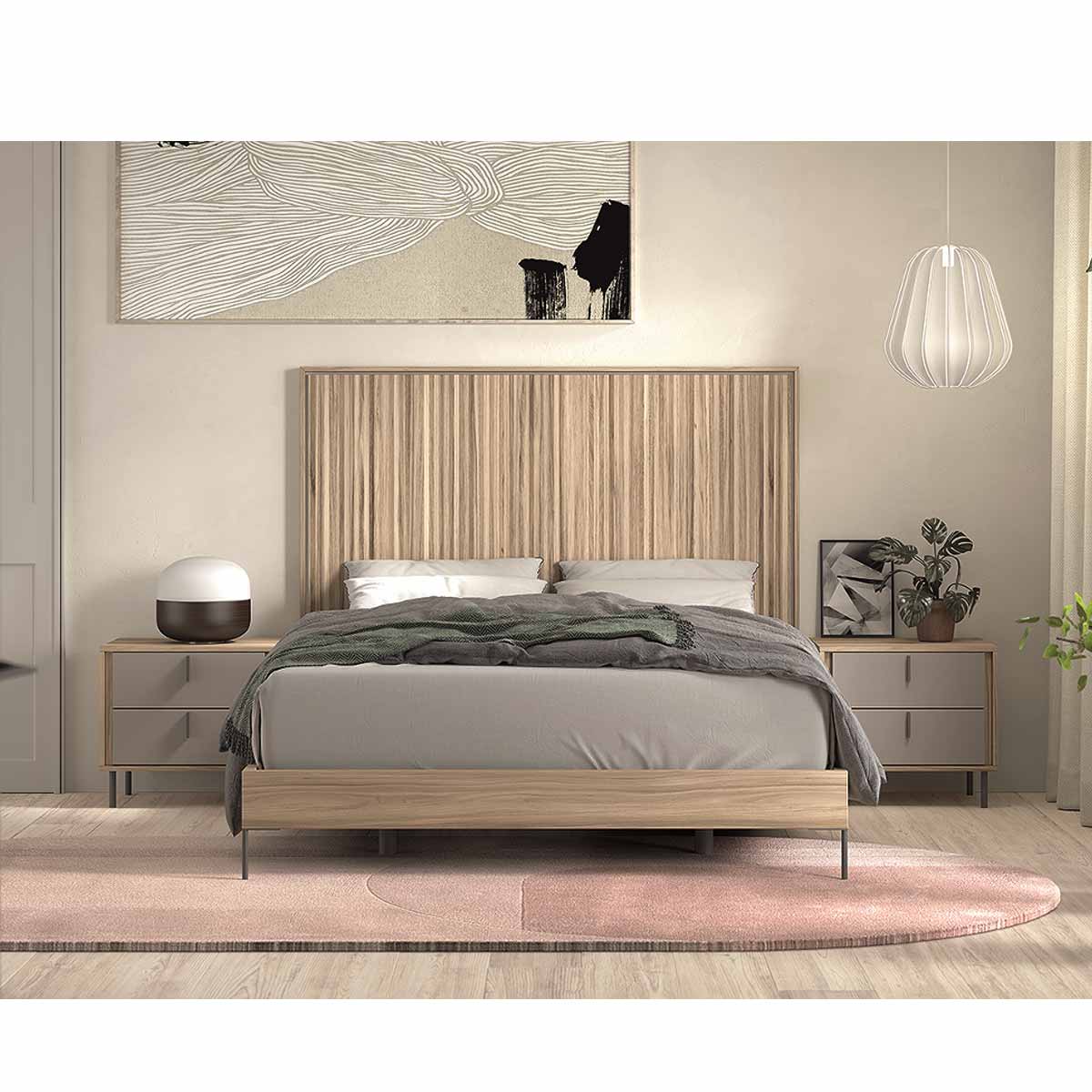 Cabecero y 2 mesitas MENDOL 16