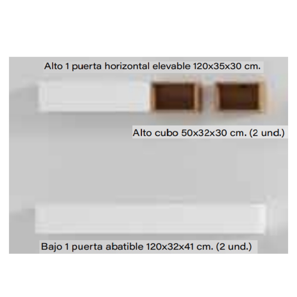 Mueble de salón SWAN 420