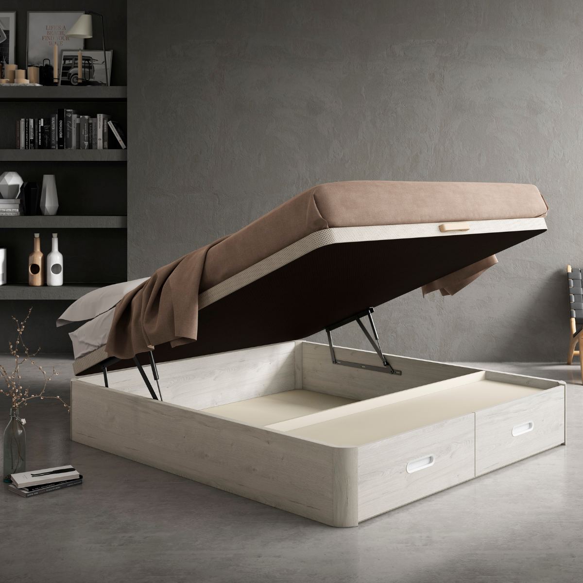 Canapé abatible con cajones NUIT