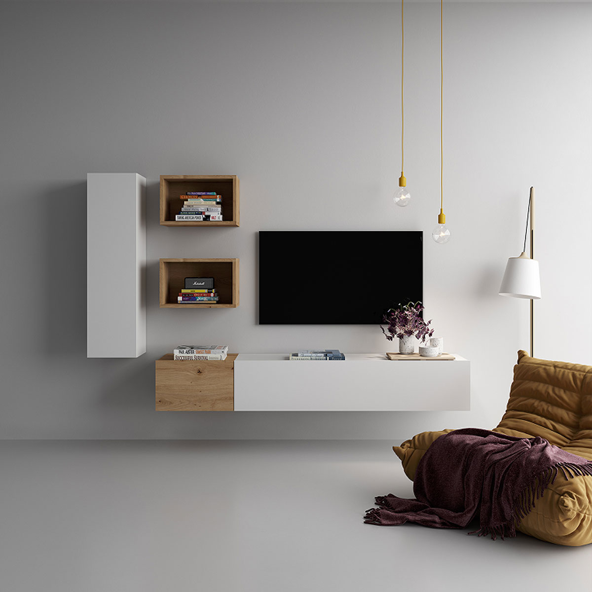 Mueble de salón SWAN 435