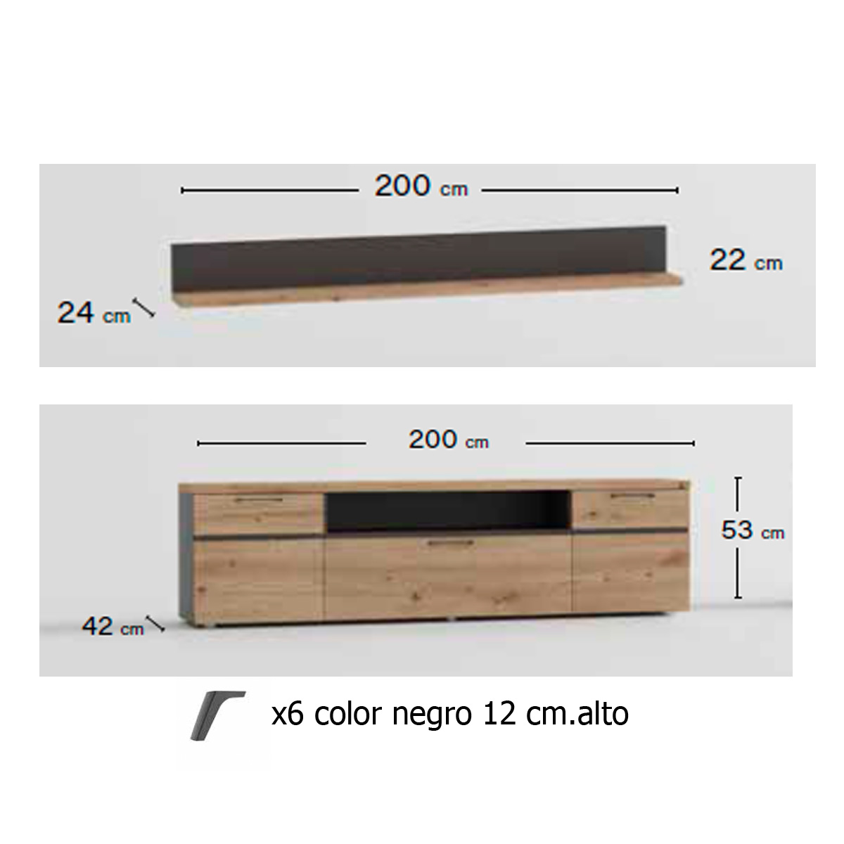 Mueble de salón OSNEL 107