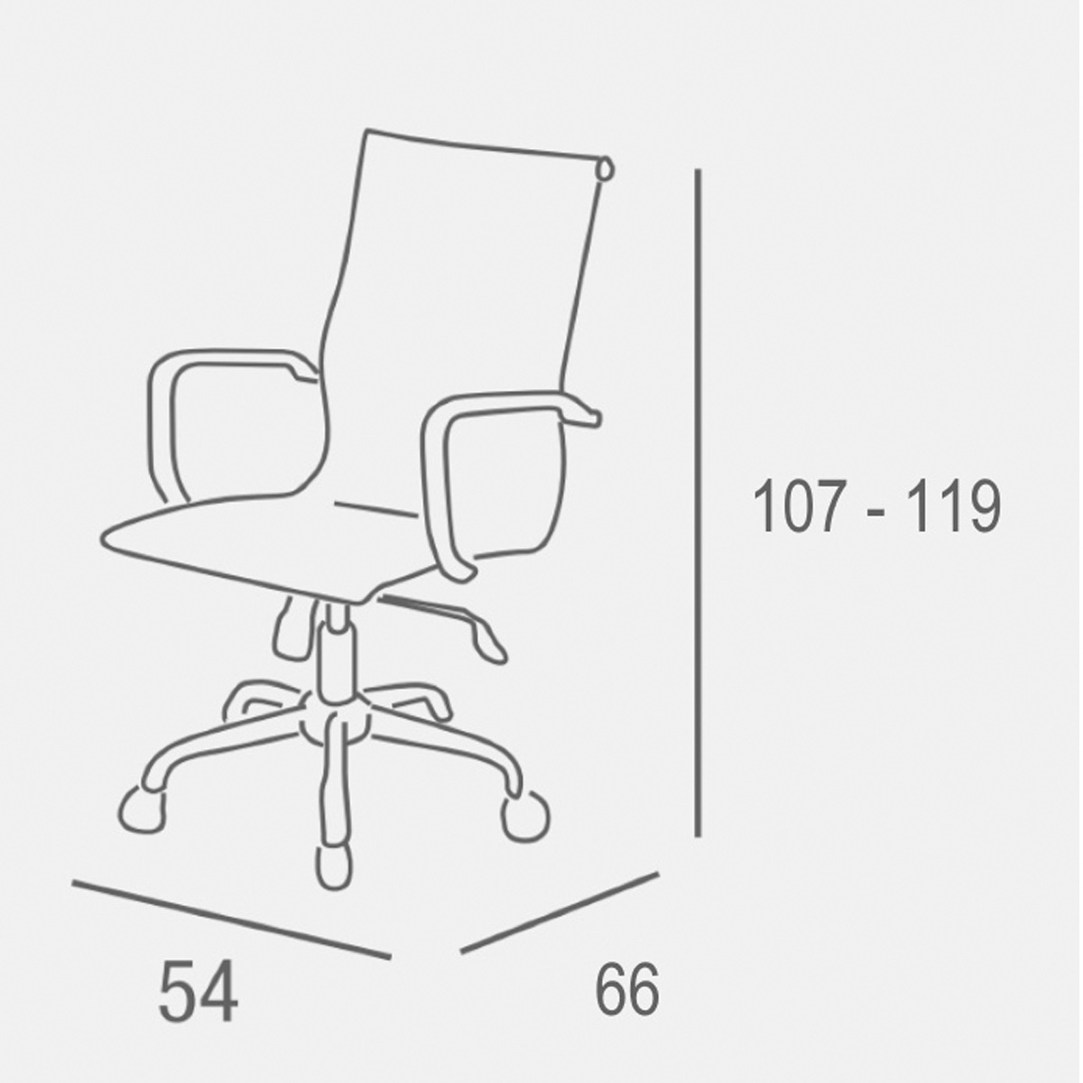 Silla oficina EMILY