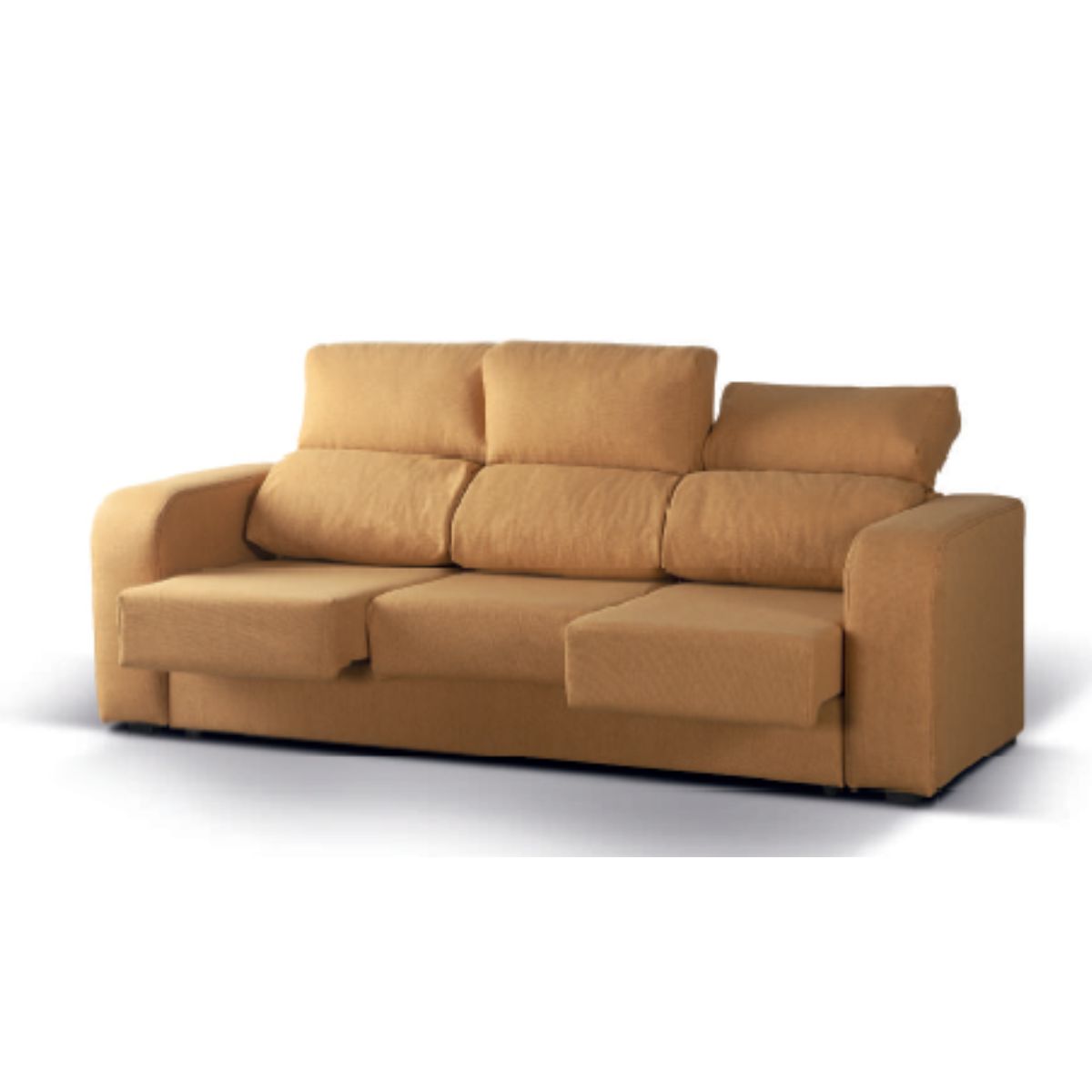 Sofá 3 plazas deslizante y reclinable ZURIX