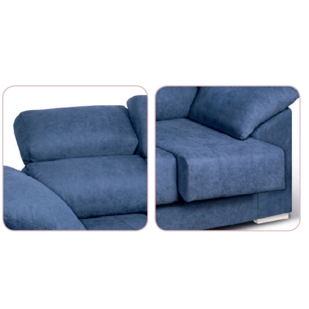 Sofá 3 plazas deslizante y reclinable DAKOTA