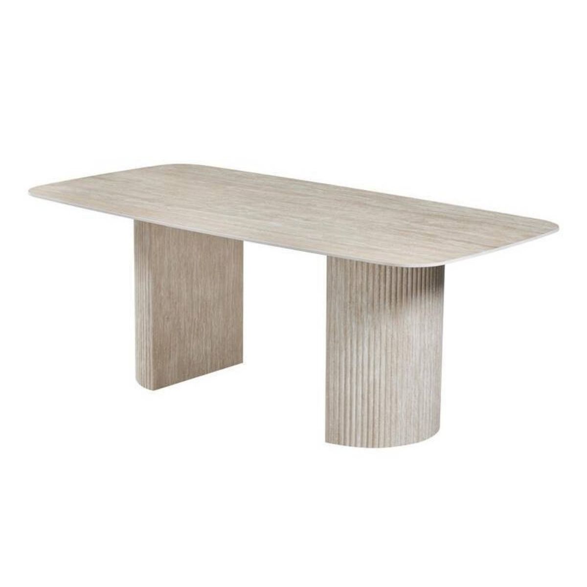 Mesa comedor fija 200 x 100  cm modelo RIVER 
