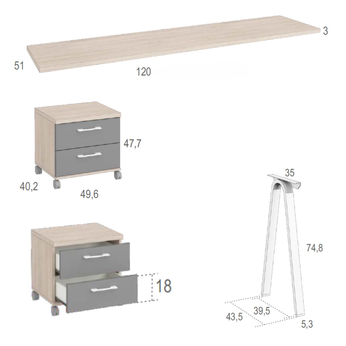 Habitacion juvenil completa JOVEN 1011