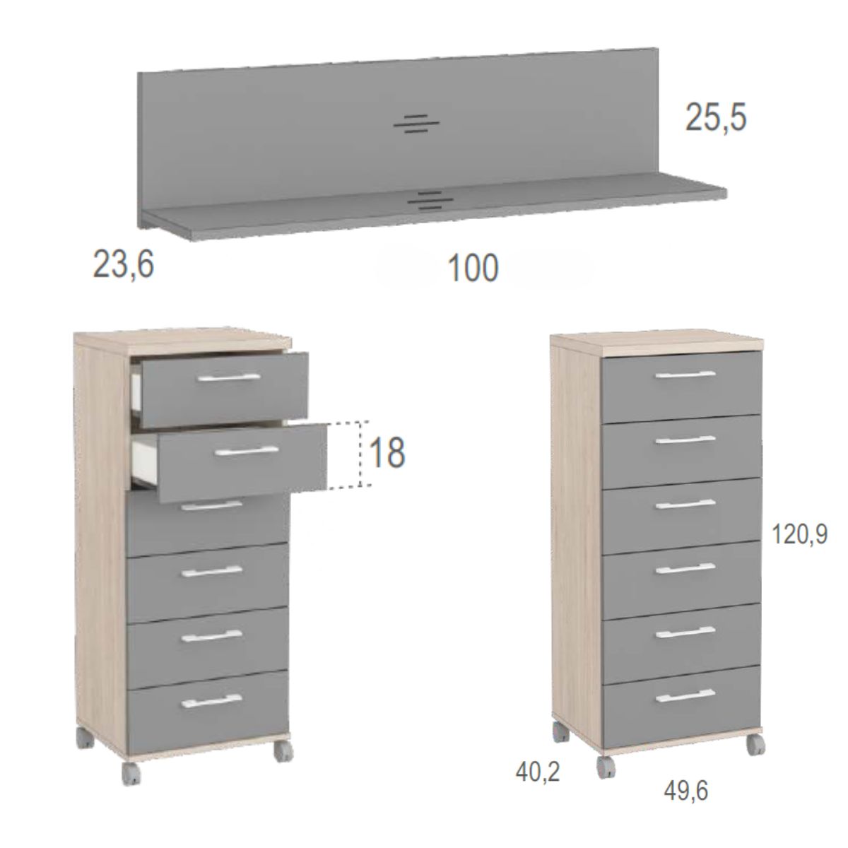 Habitacion juvenil completa JOVEN 1011