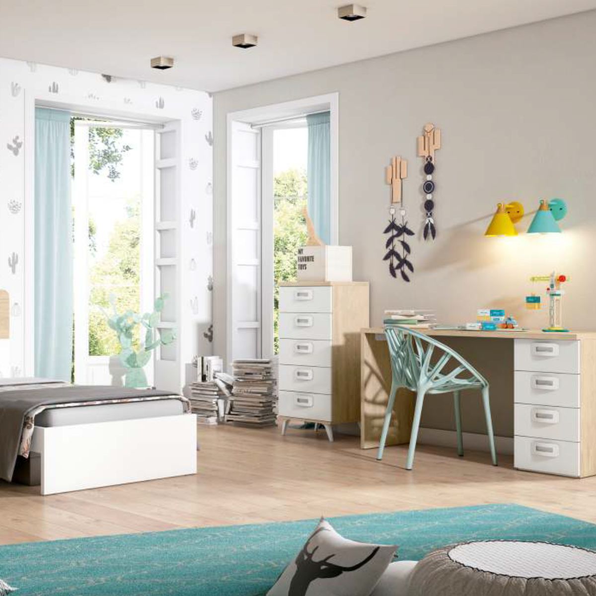 Habitacion juvenil completa JOVEN 1021