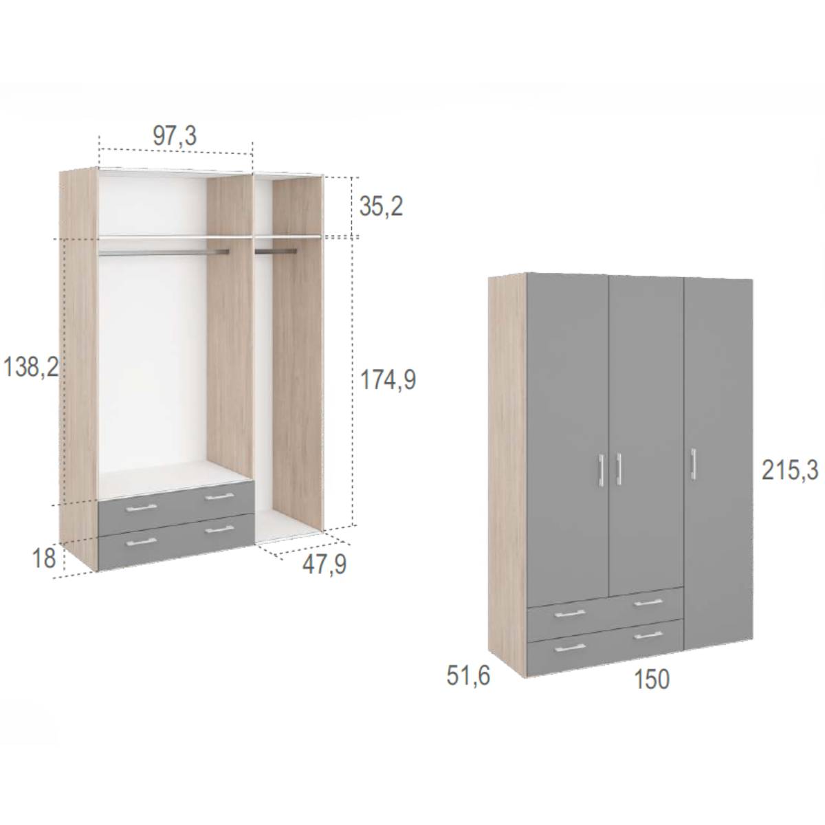 Habitacion juvenil completa JOVEN 1023