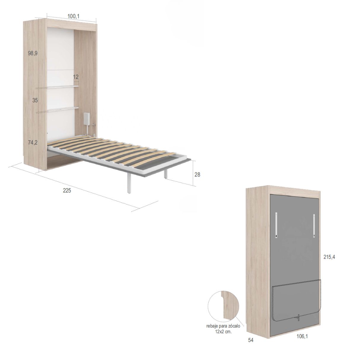 Habitacion juvenil completa JOVEN 1029