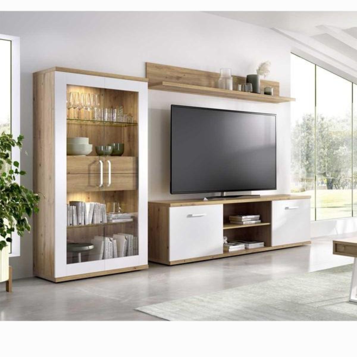 Conjunto salón luces led no incluidas  LOGI 10