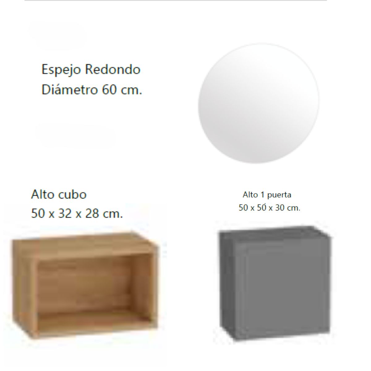 Recibidor de 82 cm 207