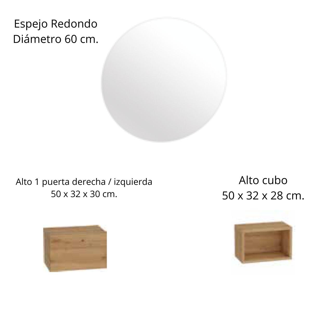 Recibidor de 100 cm 212