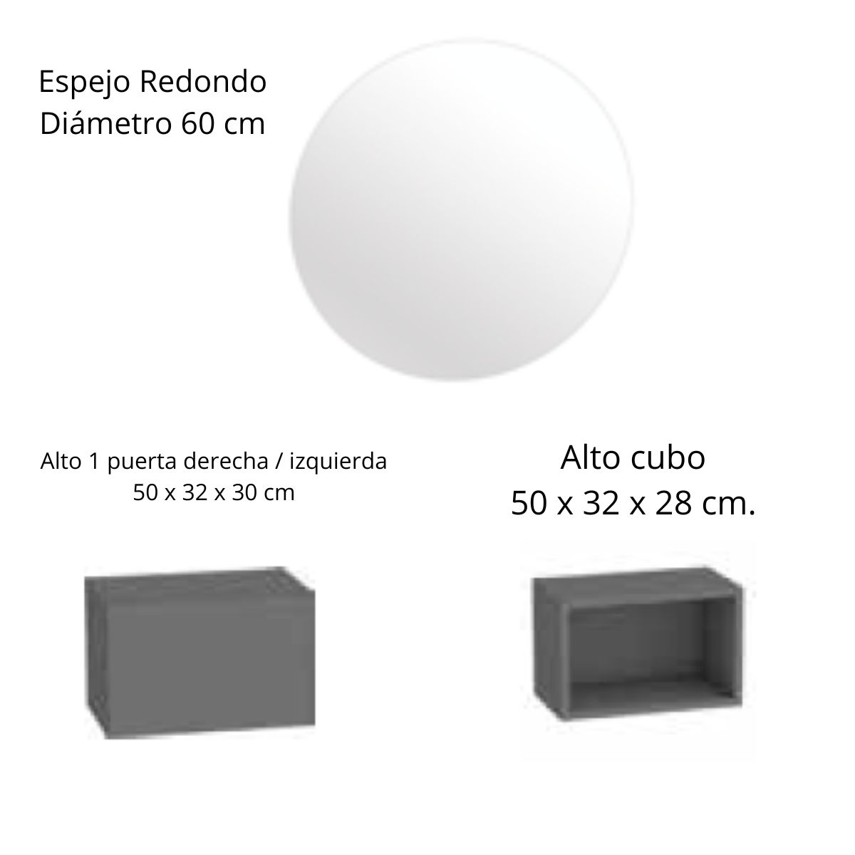 Recibidor de 82 cm 214