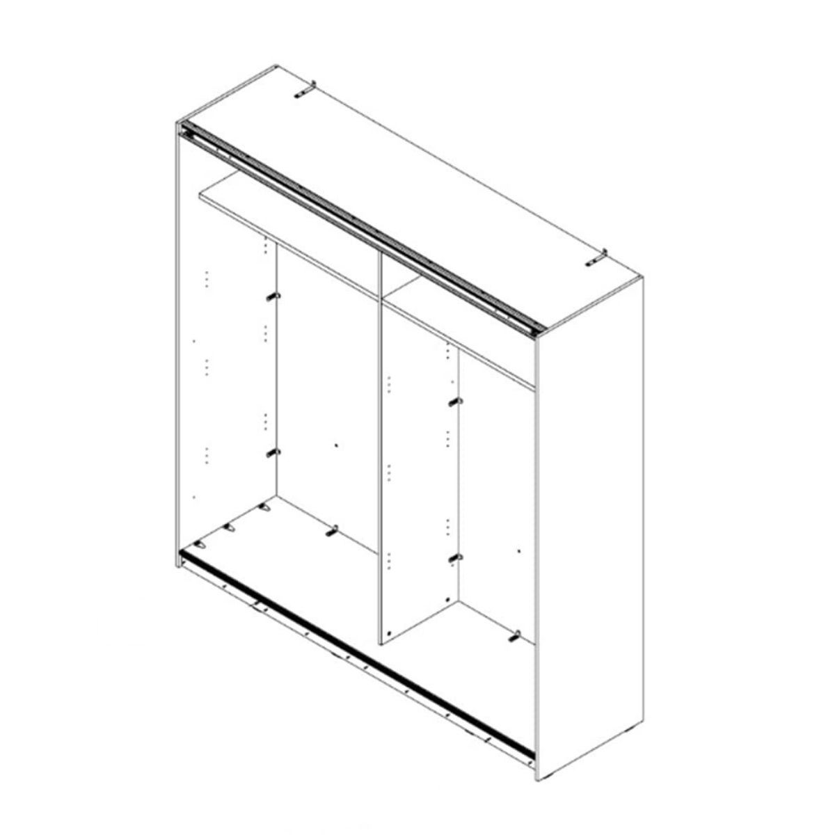 Armario de puertas correderas WINNER