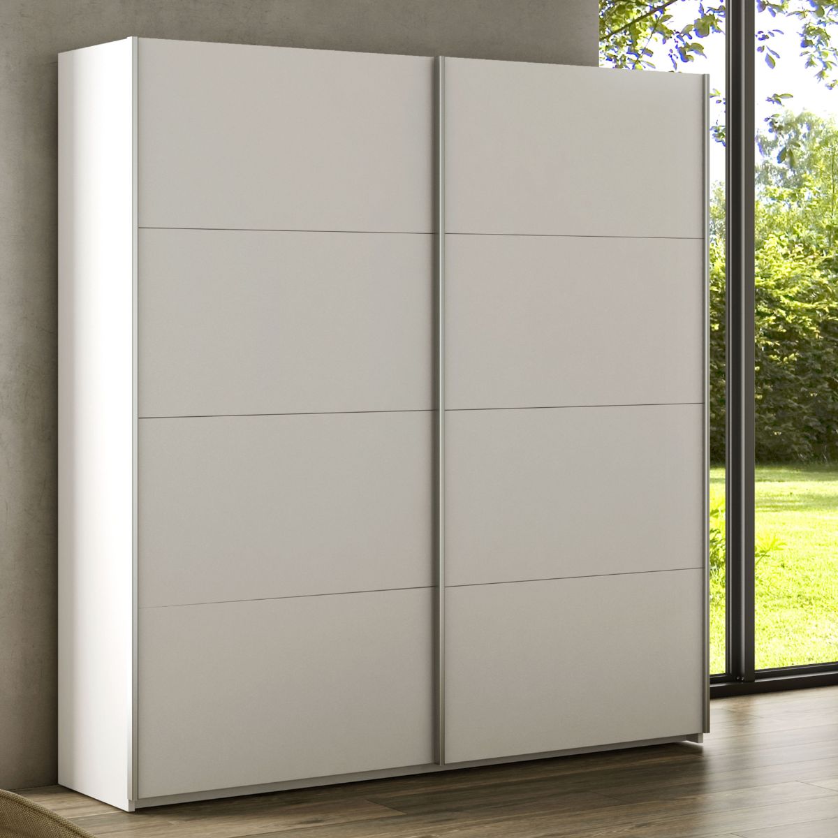Armario 2 puertas correderas 150 cm ARAY