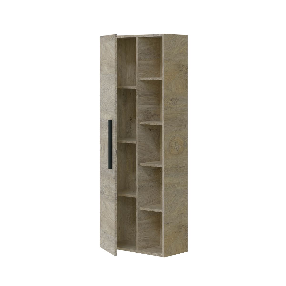 Columna colgar 1 puerta + estantes OLIMPO