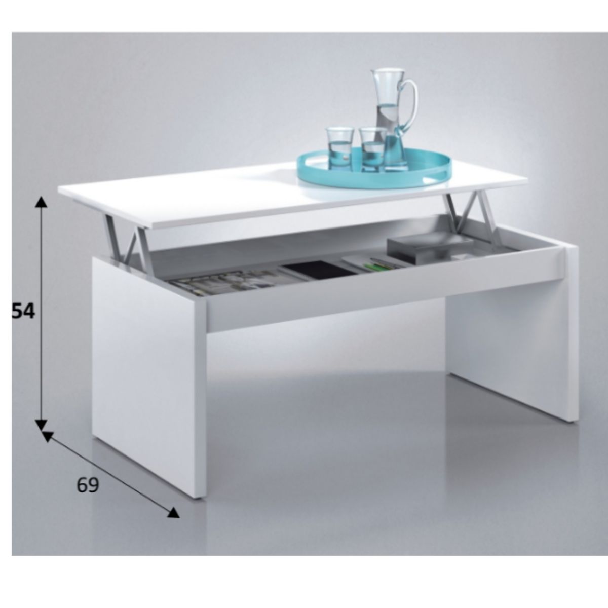 Mesa de centro elevable ATITUDE