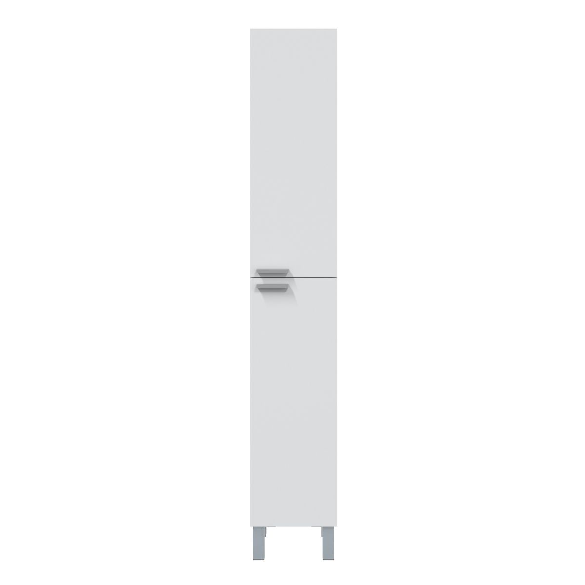 Columna baño 2 puertas 4 estantes KONCRET