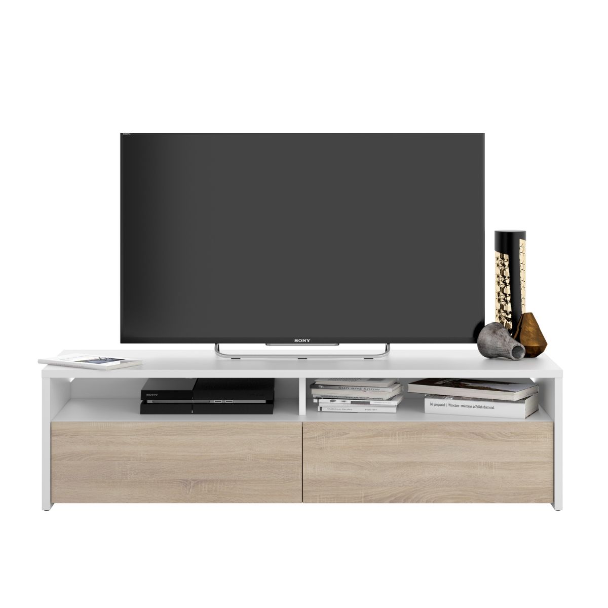 Mueble tv 2 puertas KIRA