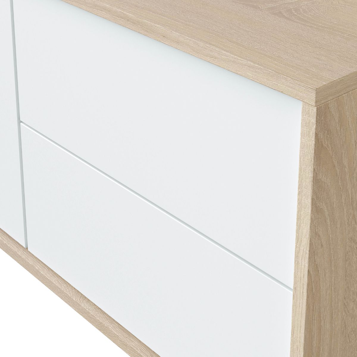 Mueble tv 2 puertas + 2 cajones NODA PLUS