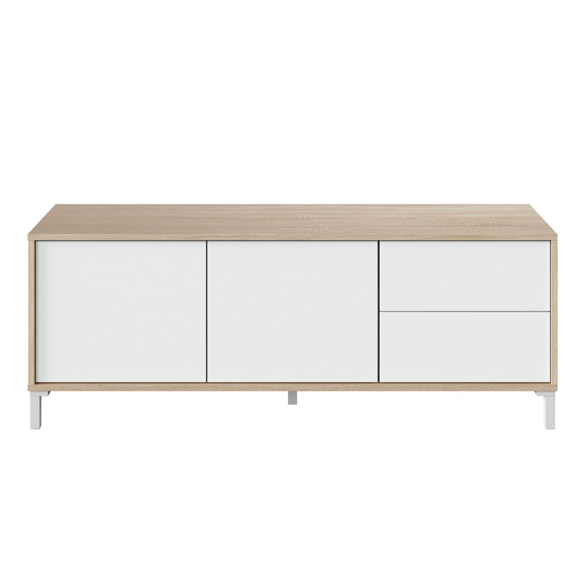 Mueble tv 2 puertas + 2 cajones NODA PLUS