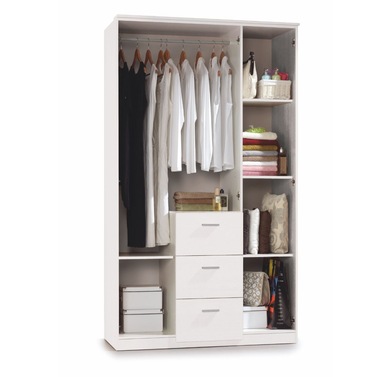 Armario 3 puertas + 3 cajones WORLD