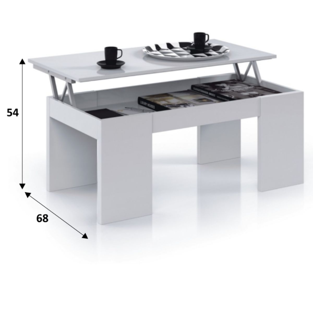 Mesa de centro elevable FLIP