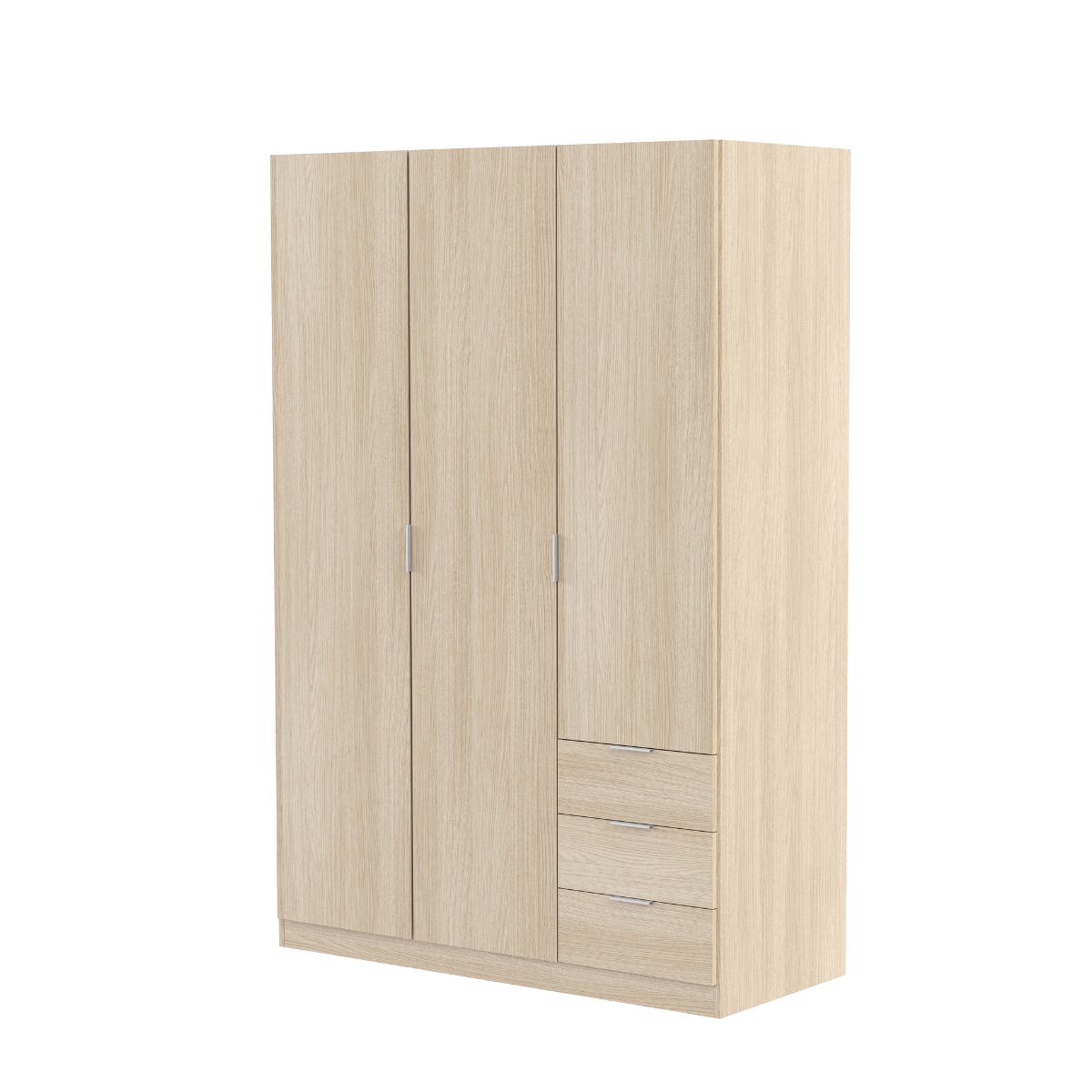 Armario 3 puertas + 3 cajones LC