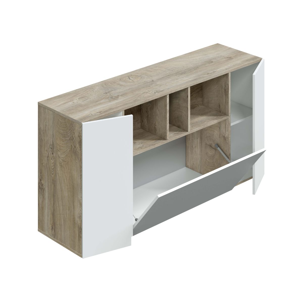 Aparador 3 puertas + hueco celdas MIKA