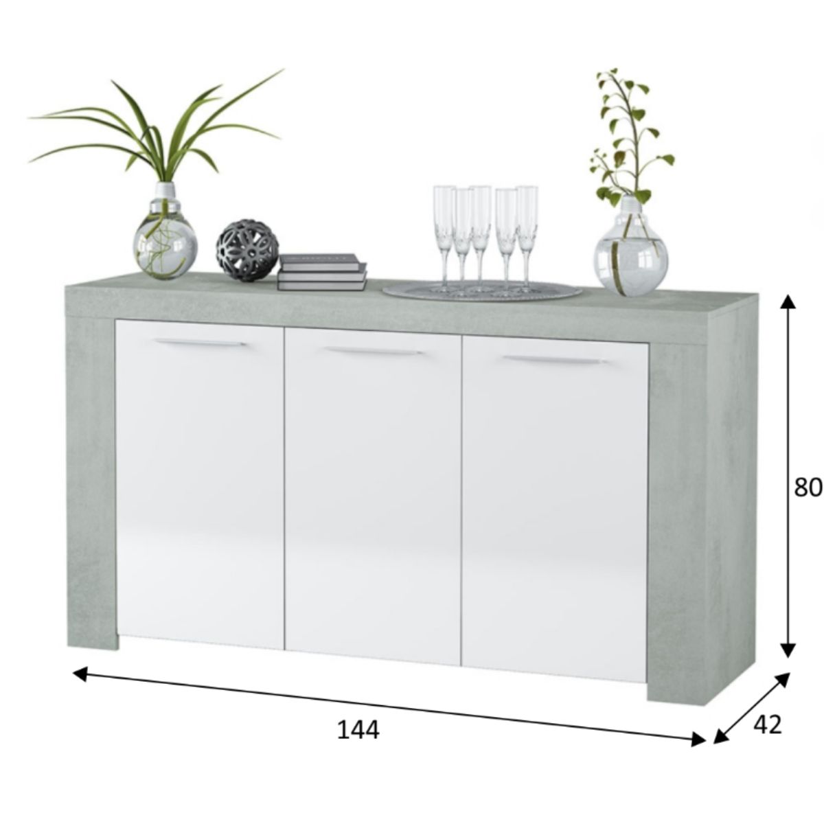 Buffet 3 puertas NODA