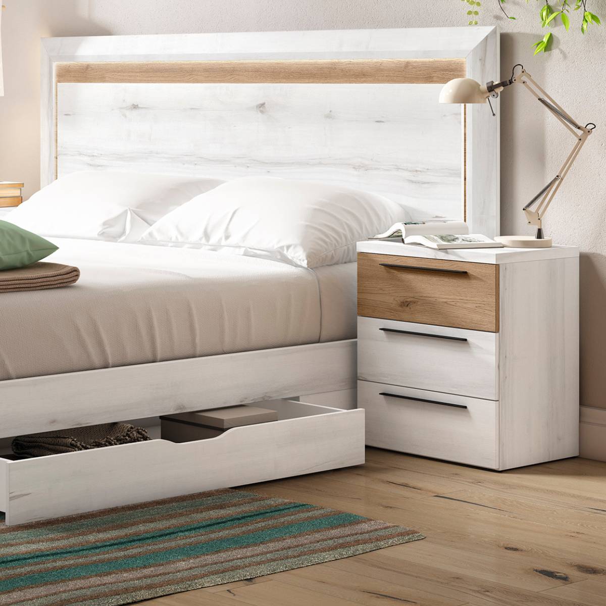 Cabecero y mesitas DAYMUS 20