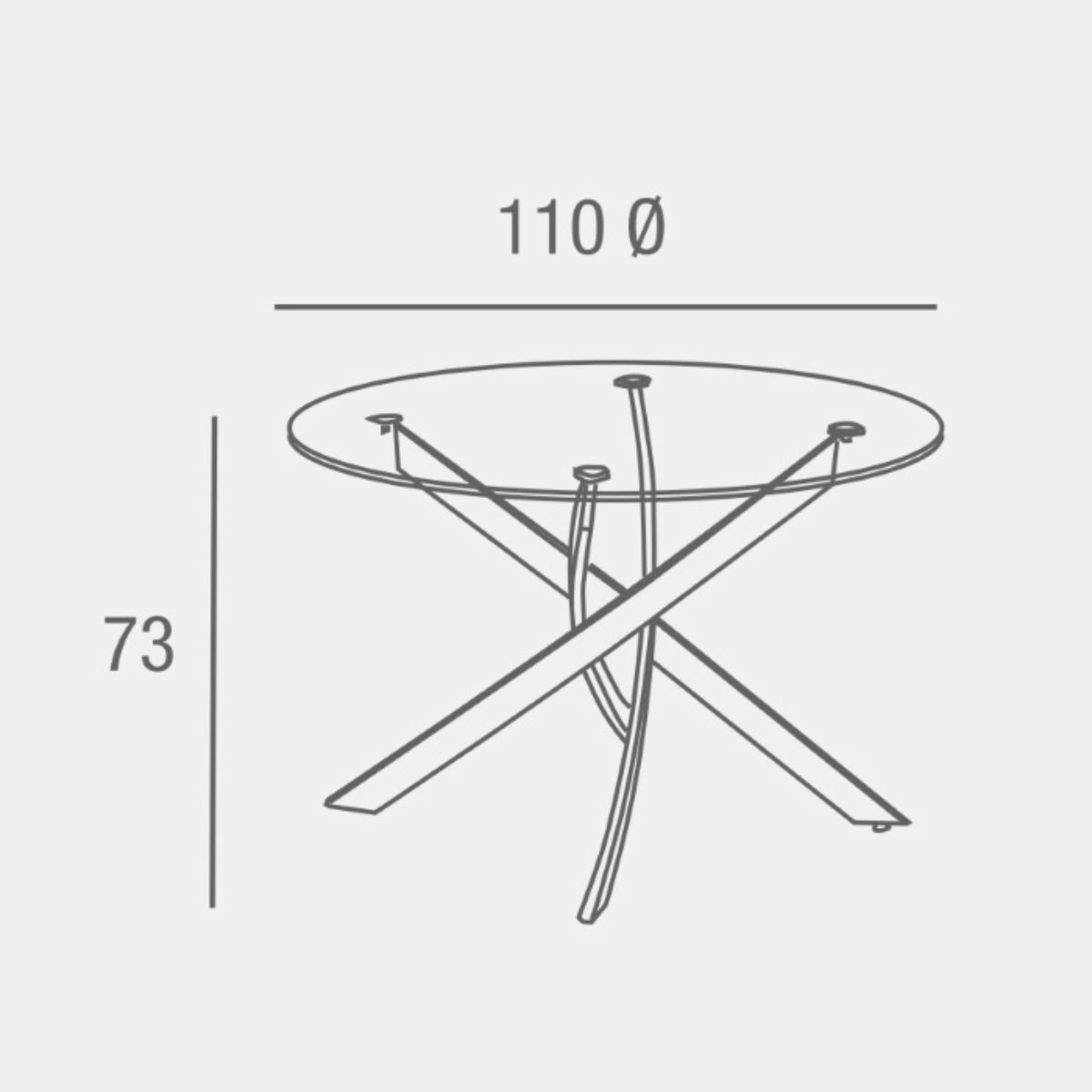 Mesa de comedor DELIA