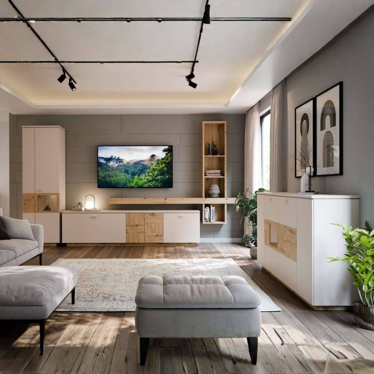 Aparador 4 puertas TONIA