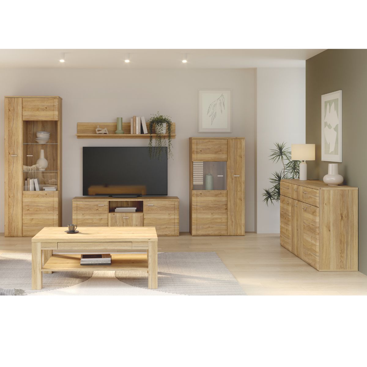 mesa de centro fija 1c TRIANA