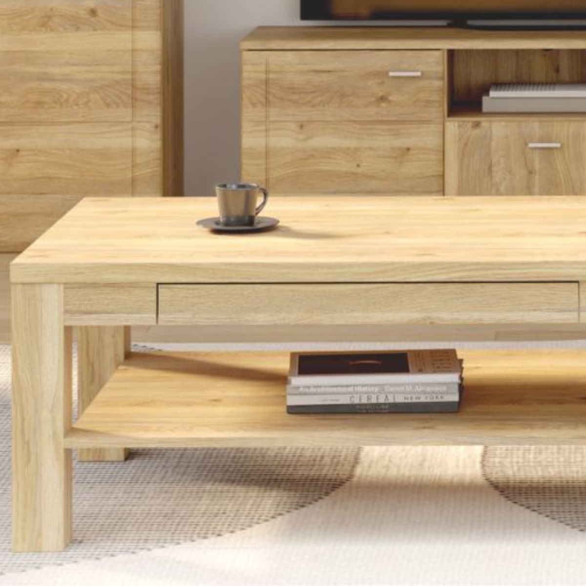 mesa de centro fija 1c TRIANA