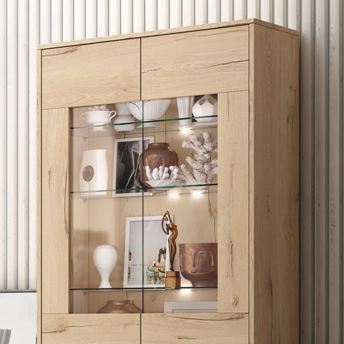 vitrina 2p y 2c koba 90