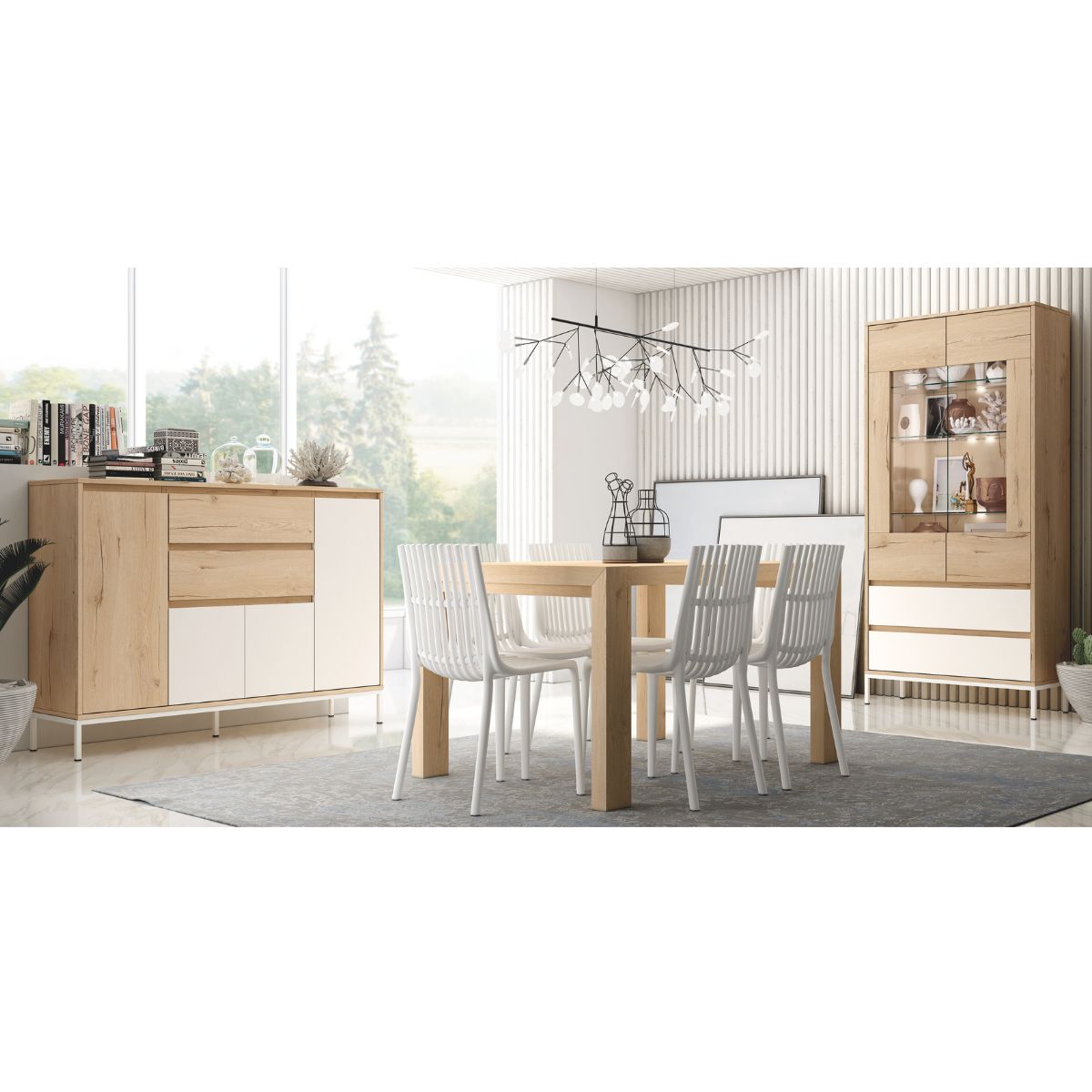 mesa rectangular ext para deslizante KOBA 306