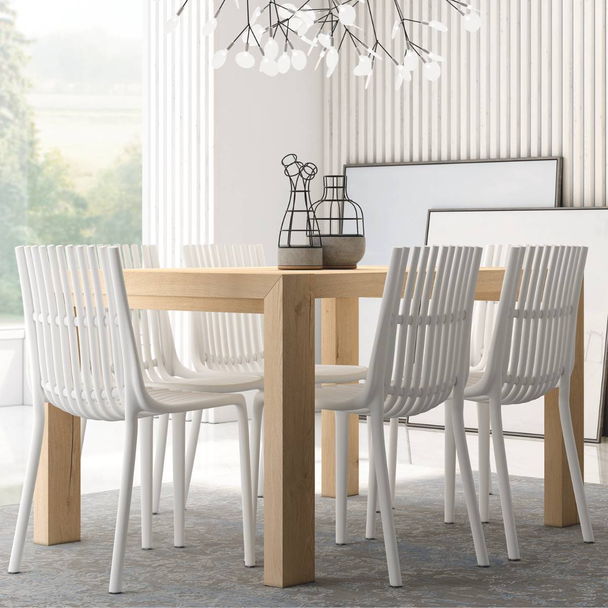 mesa rectangular ext para deslizante KOBA 306