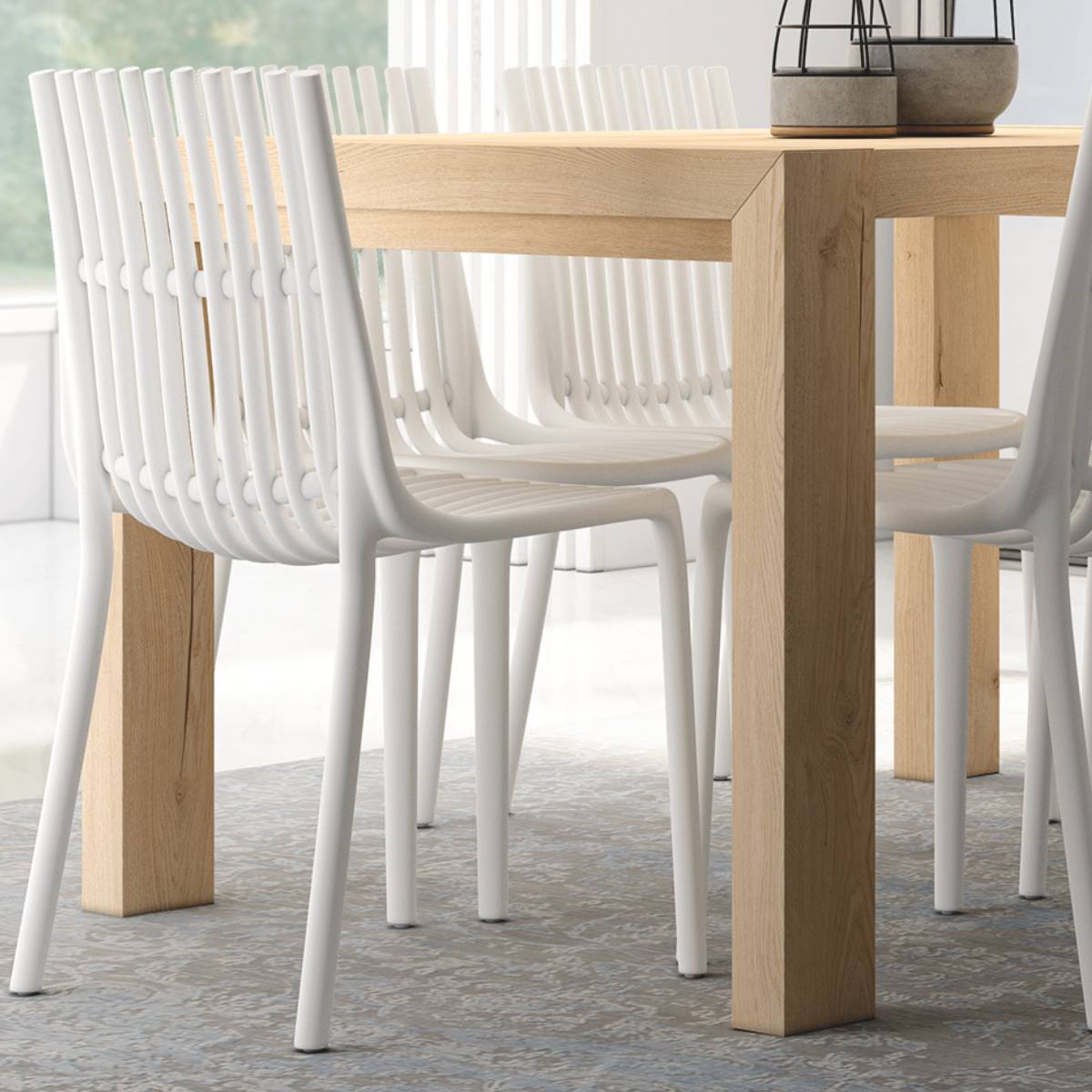 mesa rectangular ext para deslizante KOBA 306