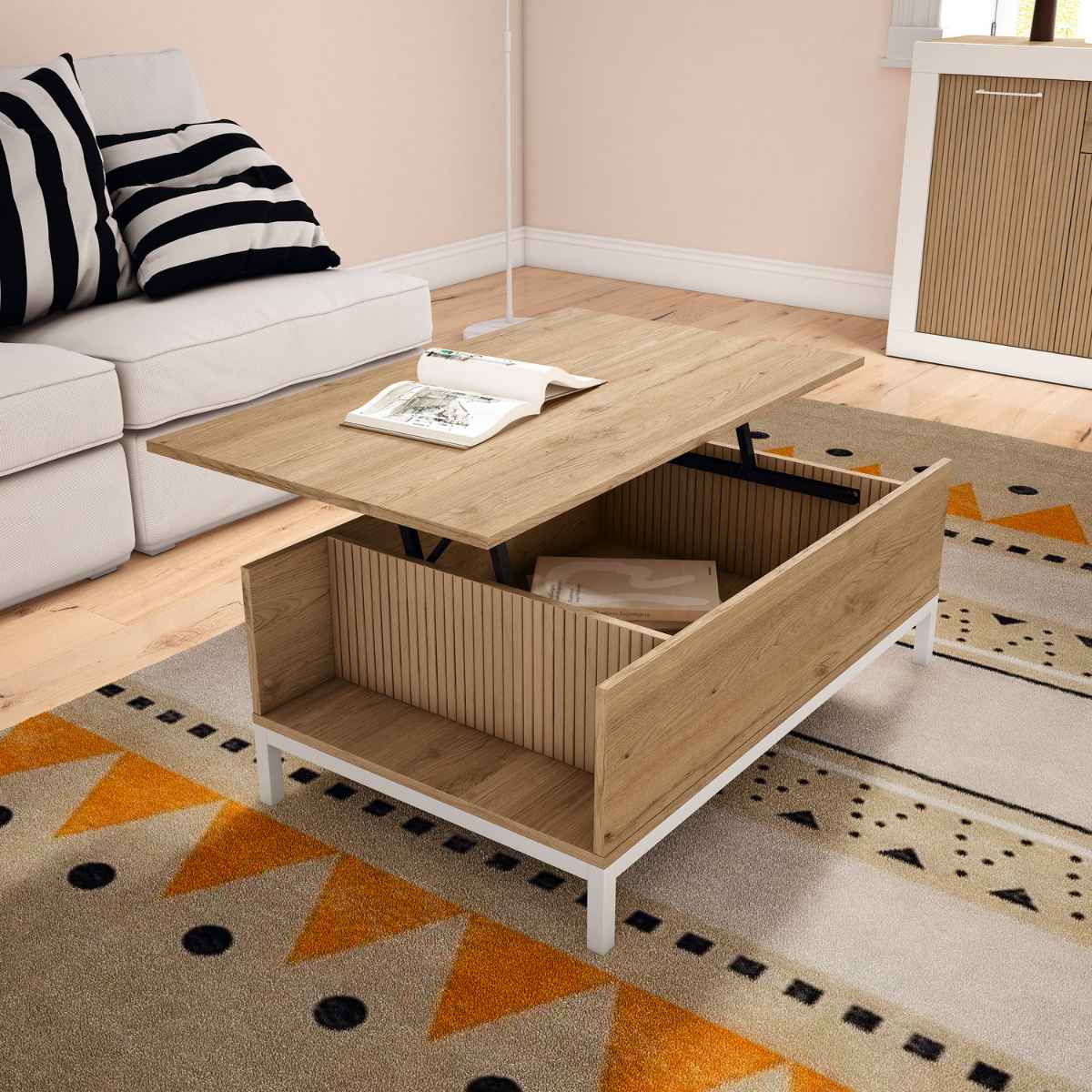 mesa de centro elevable YORDER 02