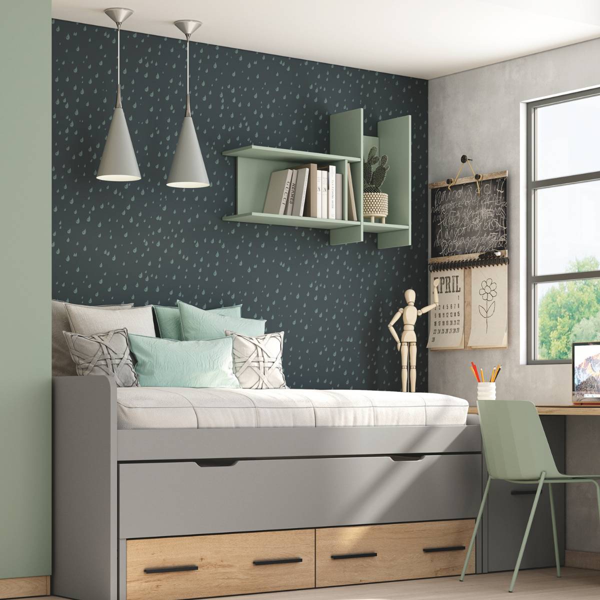 estanteria para colgar LOBBY 217