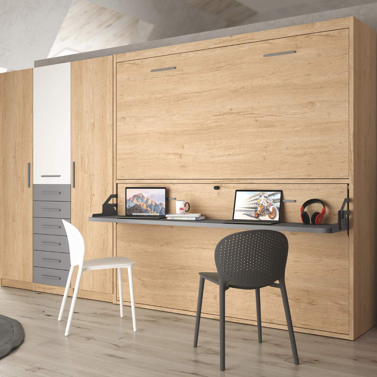 armario 3p y sinfonier 3 cuerpos LOBBY 241