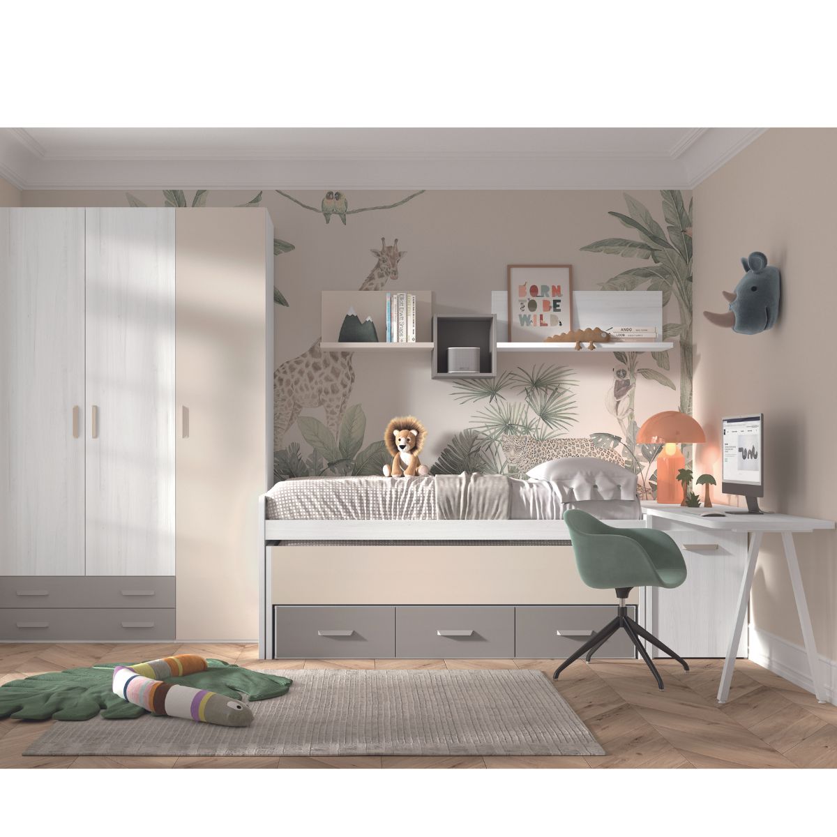 cama juvenil compacta VITA 12